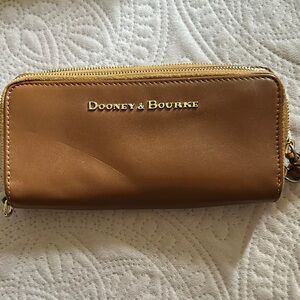 Dooney & Bourke Brown Wallet Leather